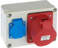 Elektro Plast Nasielsk Elektro-Plast Statybinis skirstomasis skydas 2P + Z 3P + N + Z / 32A n / t be RS-2 6202-01 - 6202-01