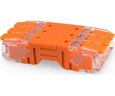 Elektro Plast 39.643 Greito prijungimo jungtis su svirtimi CMK-643 3x0.2-2.5mm2, nereikia nuimti gnybtų izoliacijos 39.643 /10vnt./