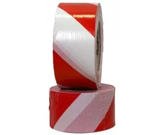 Elektro-Plast Įspėjamoji lipni juosta TOS-15bc 15 cm x 33 m balta-raudona