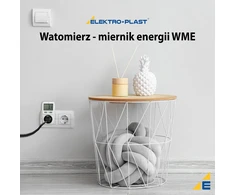Elektro Plast Vatmetro energijos skaitiklis WME 230V 16A 3680W LCD ekranas kaina eurais/kWh 85.1