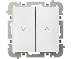 Elektro Plast Nasielsk 3816-10 Vestra Blind jungiklis be rėmo, įleidžiamas į žemę IP20 baltas 3816-10