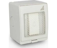 Elektro-Plast Vieno paviršiaus mygtukas, žiedas PND IP55 AQUA55 55.09