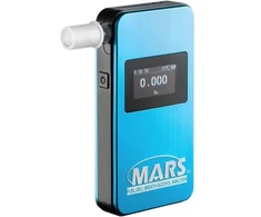 Elektrocheminis alkotesteris Alcovisor MARS BT Mėlynas su spausdintuvu