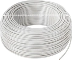 Elektrokabel LgY kabelis 1x0.75 H05V-K baltas 100m