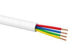 Elektrokabel Signalizacijos telekomunikacijų kabelis YTDY 4x0.5 LSOH B2ca 100m balta Q-LANTEC