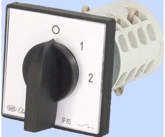 Elektromet kameros jungtis 0- 1-2 3P 16A IP65 su lankeliu E16- 32 (951631)