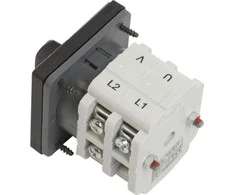 Elektromet kameros jungtis 0-1 3P 40A IP65 Arc 40-12 su plokšte 924003