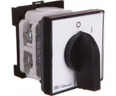 Elektromet Kumštelio jungiklis 0-1 įjungimas-išjungimas 1P 16A su priekine plokšte IP65 bėgiui TH ARC 16-54 921646 - 921646