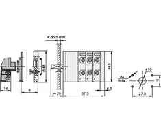 Elektromet L-0-P 3P IP65 Arc E12- 42 su plokšte (921202)