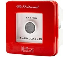 Elektromet Raudonas įleidžiamas signalinis žibintas LSp 24c ID 911481