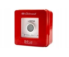 Elektromet Raudonas paviršinis signalinis žibintas LS 24c ID 911491