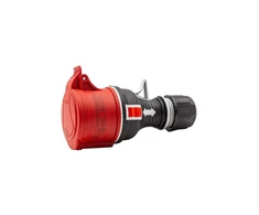 Elektromet Nešiojamas paprastas lizdas GPP 16/4 Premium Juodas (921891)