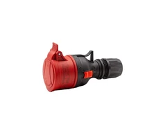 Elektromet Pernešama tiesi lizdas GPP 32/5 TIP B juodas (921887)