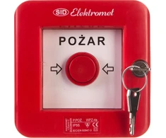 Elektromet Rankinė priešgaisrinė signalizacija su užraktu 2Z 2R 12A IP55 WPZ-4s 921462