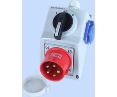 Elektromet C32- 48,1N jungiklis L-0- P + kištukas 32A IP44 (974028)
