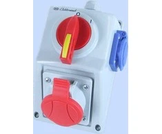 Elektromet Montavimo rinkinys su 5P lizdu 1x 2P + Z 0I 16A IP54 (971616)