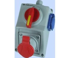 Elektromet Montavimo rinkinys su OLI 1x16A 4P 400V, 1x16A 250V IP54 (971615)