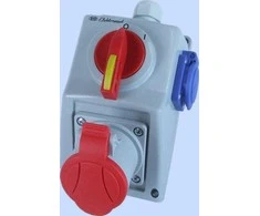 Elektromet Montavimo rinkinys su skyrikliu OI 1x32A 1x16A 4P 400V IP-54 (974011)