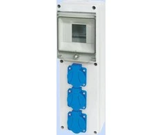 Elektromet 942060 Pastatas skirstomasis skydas 4 moduliai, 3x16A 2P+Z RSE-01 IP54 942060