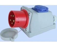 Elektromet Fiksuotasis kištukas COMBI 32A 400V IP44 (922045)