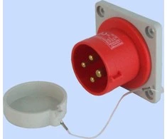 Elektromet Tiesios raudonos materijos kištukas 16A 400V IP44 (922031)
