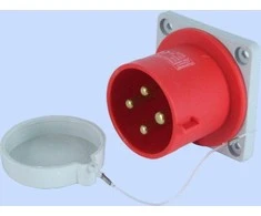 Elektromet Tiesios raudonos materijos kištukas 32A IP44 400V (922036)