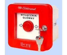 Elektromet Signalizacijos jungiklis su užraktu 2Z 2R 12A / head / IP55 WGZp-4s (921546)