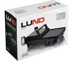 LUND ELEKTRINĖS GRILĖS 2in1 2000W 40,5x25cm