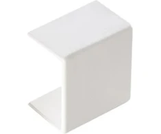 Elettrocanali ECGU4040B Tiesi jungtis kabelių kanalams GU 40x40 balta ECGU4040B