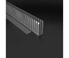Elettrocanali ECS40100 Savaime gesinantis šukų padėklas 40x100 pilkas su UV apsauga ECS40100 /2m/