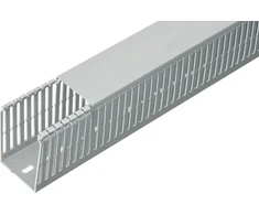 Elettrocanali ECSH2580 Behalogenis savaime gesinantis šukų lovelis 25x80 pilkas su dangčiu /2m/ ECSH2580