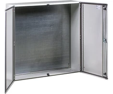 PCE 49511 ARGENTA metalinis korpusas 1200x1000x300 /dvigubos durys/ su IP66 plokšte 49511