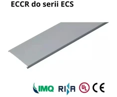 Elettrocanali ECCR40G Dangtelis šukų loveliui ECS serijai, plotis 40 mm / 2 m/ ECCR40G