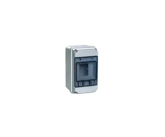 Elettrocanali Modulinė skirstomoji dėžutė 1x4 IP65 ABS (1500V DC) PE+N (CDN4G/R)