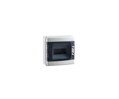 Elettrocanali Modulinė skirstomoji dėžutė 1x8 IP65 ABS (1500V DC) PE+N (CDN8PT/RR)