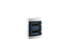 Elettrocanali Modulinė skirstomoji dėžutė 2x12 ECOLOGY* IP65 ABS (1500V DC) PE+N (CDN24PT/RR)