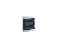 Elettrocanali Modulinė skirstomoji dėžutė 2x18 IP65 ABS (1500V DC) PE+N (CDN36PT2F/RR)