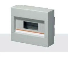 Elettrocanali EC61012 Modulinė skirstomoji plokštė 1x12 montuojama ant paviršiaus be durų serija 610 IP40 280x220x100 rutulinis EC61012