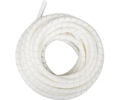 Elettrocanali Apsauginė spiralinė žarna P 10 - 12mm balta 25m (ECP10)