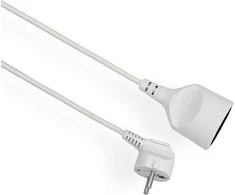 Elgotech ekonominis plėtinys 1 Baltas 2m lizdas (EPS-102)