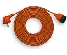 Elgotech OMY sodo minkštiklis 1 b / oranžinis lizdas 15m (KV-1015)