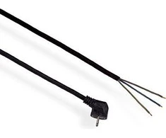 Elgotech Jungiamasis kabelis H05RR-F su jungtimi 3 x 1,5mm 2m (PZ1,5-02- G)