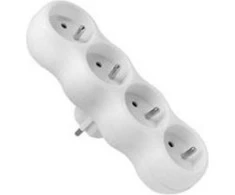 Elgotech Plugin 4 šakos lizdai iš R-40CA