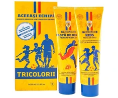 Elgydium Set Tricolorii: Tricolorii, Stain Protection, Dantų pasta, 100 ml + Tricolorii Kids, Whitening, Dantų pasta, 100 ml For Children