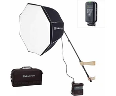 Elinchrom ELB 500 TTL studijos rinkinys – portretinis rinkinys su vienu žibintuvėliu