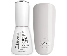 Elisium Clavier Nailsology hibridinis lakas 047 Shy Pilkas 8ml