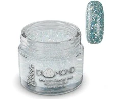 Elisium Deimantiniai 2in1 pudros titano manikiūro pudra D08 putojanti mėlyna 23g