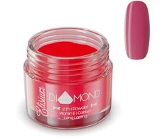 Elisium Diamond 2in1 Powder titano manikiūro pudra DR206 Ruby Raudona 23g