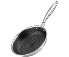 Elitehoff PLIENINĖ KEPTUVĖ 20 cm SU KORIU DENGTA E-7545