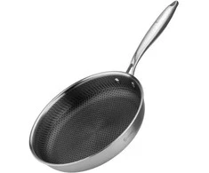 Elitehoff PLIENINĖ KEPTUVĖ 26 cm SU KORIU DANGA E-7548